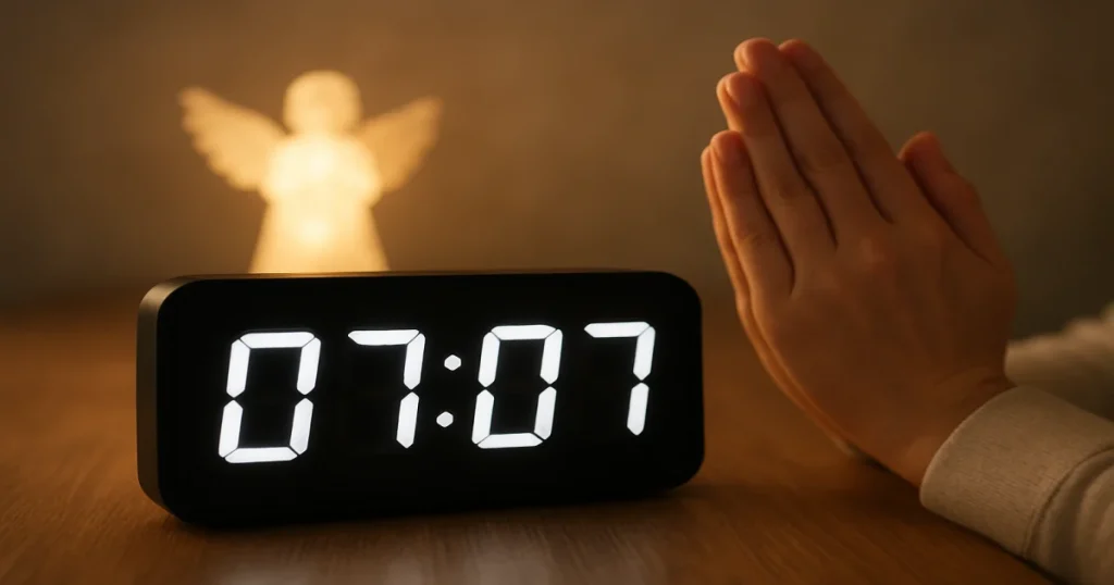 07:07 на годиннику — Ангельська нумерологія та інтуїтивне пробудження