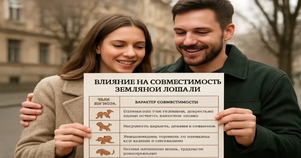 Влияние на совместимость Земляной Лошади зависит от сочетания её стихии с другими&hellip;